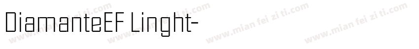 DiamanteEF Linght字体转换